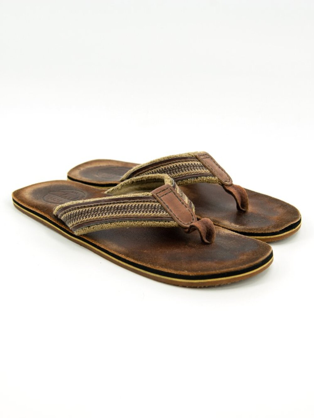 Clark's Flip Flops Sandals | Brown | Men's 10